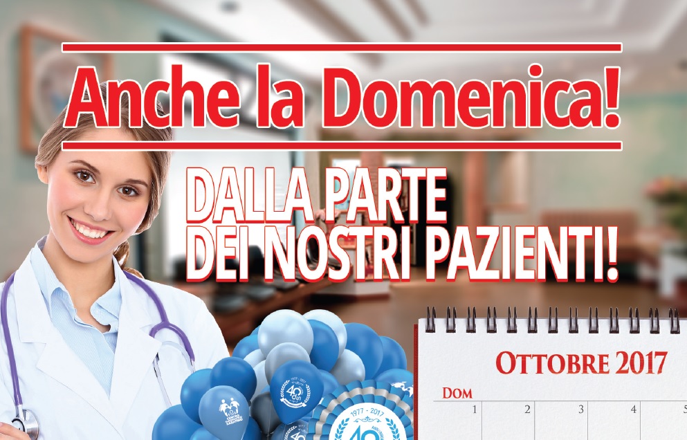 Il Centro Diagnostico Sabatino apre anche la domenica mattina